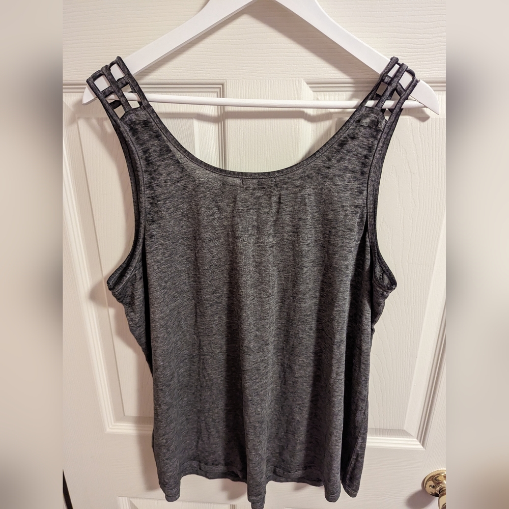 Maurices Road trip sleeveless grey road trip Tshirt size XXL - Picture 2 of 7